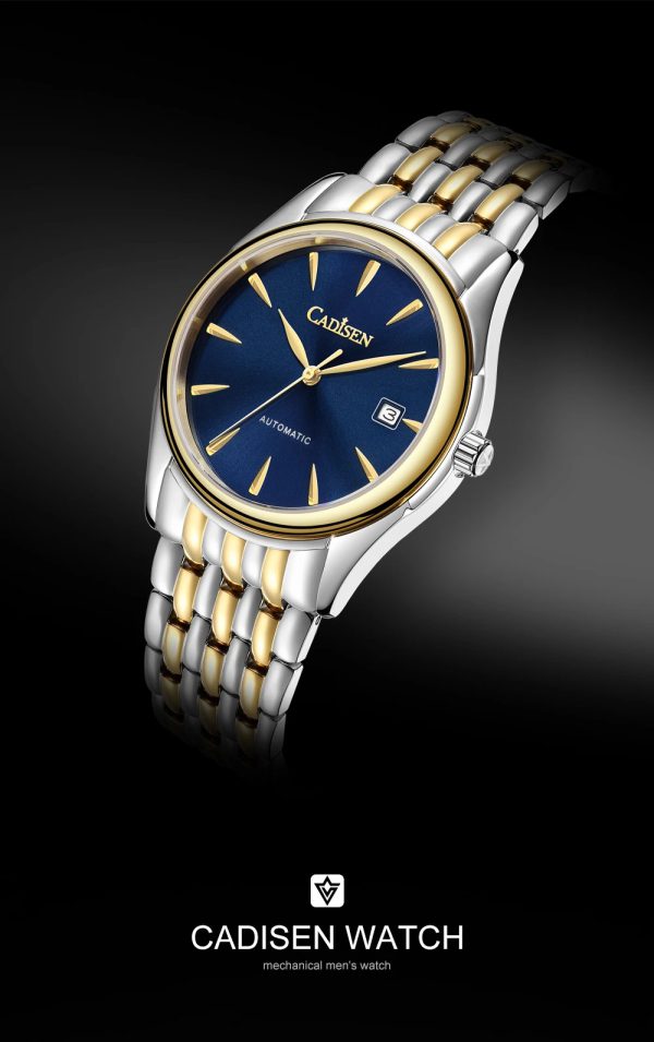 Stainless Steel AR Sapphire Elegant Automatic Machinery Watches - Image 8