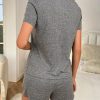 Two-Piece Casual Two-piece letter shorts pajamas set - Image 2
