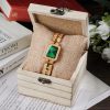 Wooden Fashion Niche Wrist Watch With Wood box - Image 5