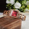 Wooden Fashion Niche Wrist Watch With Wood box