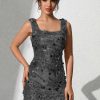 Backless Sequin Fashion Elegant Bodycon Mini Party Dresses - Image 3