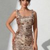 Backless Sequin Fashion Elegant Bodycon Mini Party Dresses - Image 6