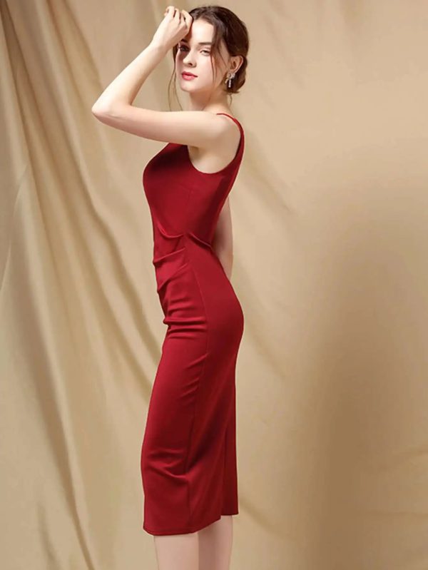 Elegant Folds Bodycon Prom Short Dresses - Image 18