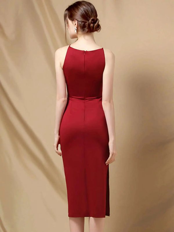 Elegant Folds Bodycon Prom Short Dresses - Image 27