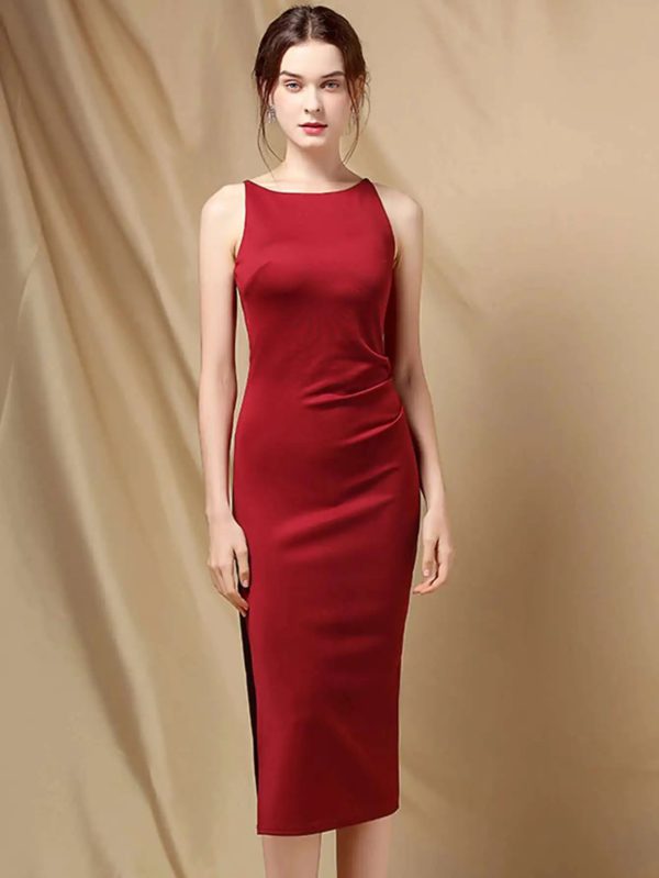 Elegant Folds Bodycon Prom Short Dresses - Image 31