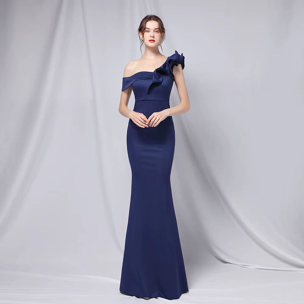 Elegant Korean Mermaid Dress for Evening Prom and Party Glam - Image 20