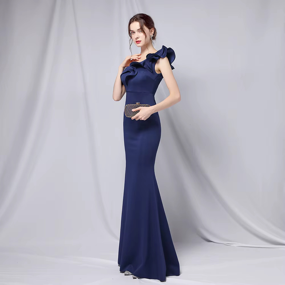 Elegant Korean Mermaid Dress for Evening Prom and Party Glam - Image 17