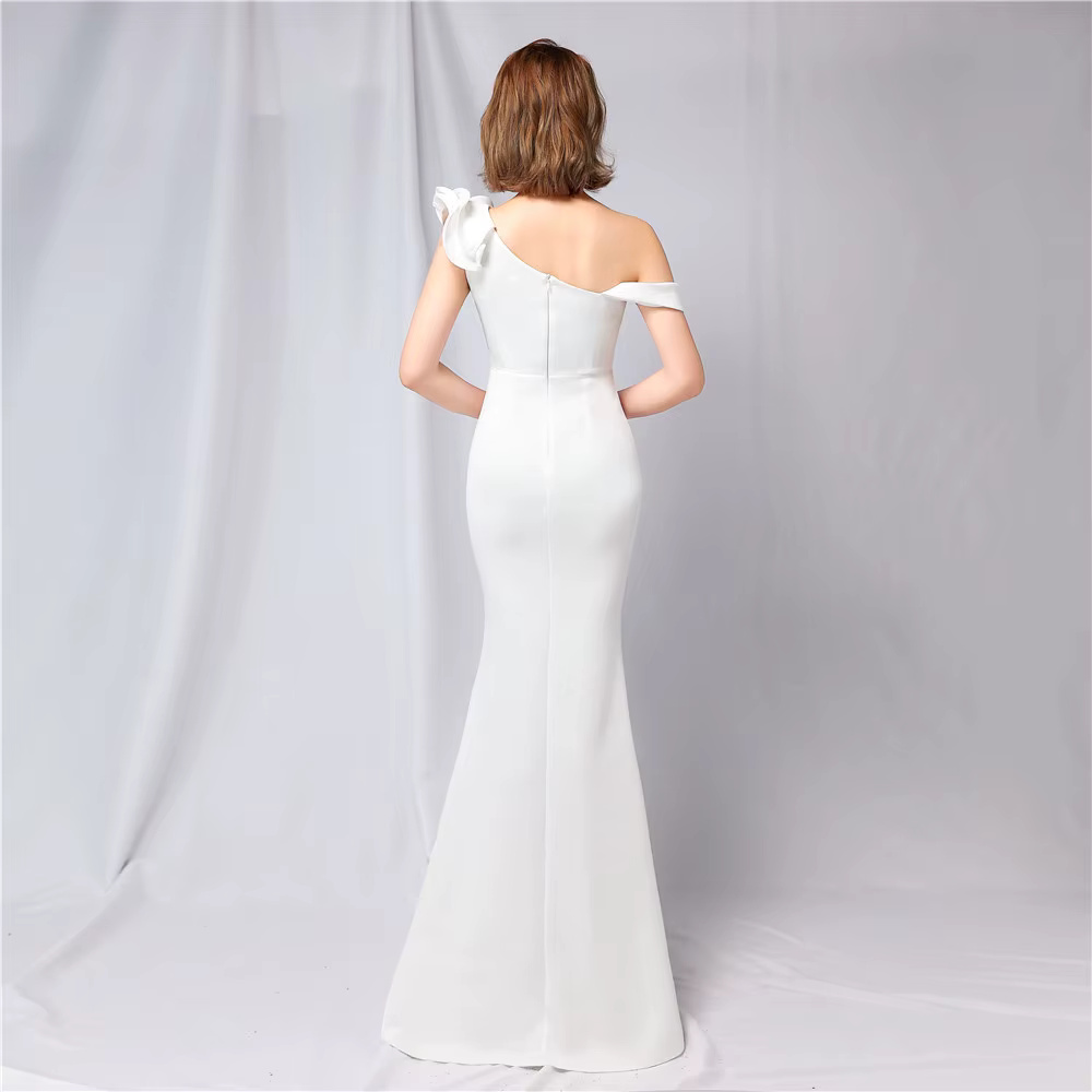 Elegant Korean Mermaid Dress for Evening Prom and Party Glam - Image 5
