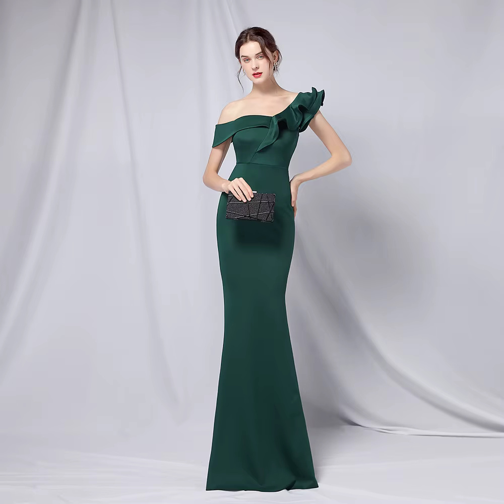 Elegant Korean Mermaid Dress for Evening Prom and Party Glam - Image 22