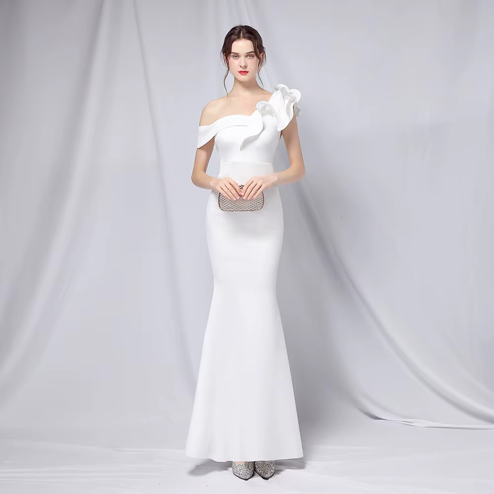 Elegant Korean Mermaid Dress for Evening Prom and Party Glam - Image 6