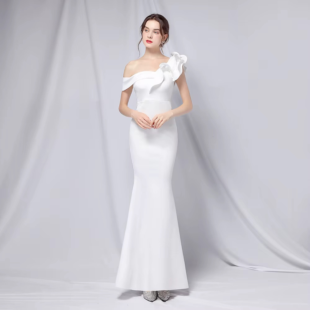 Elegant Korean Mermaid Dress for Evening Prom and Party Glam - Image 8