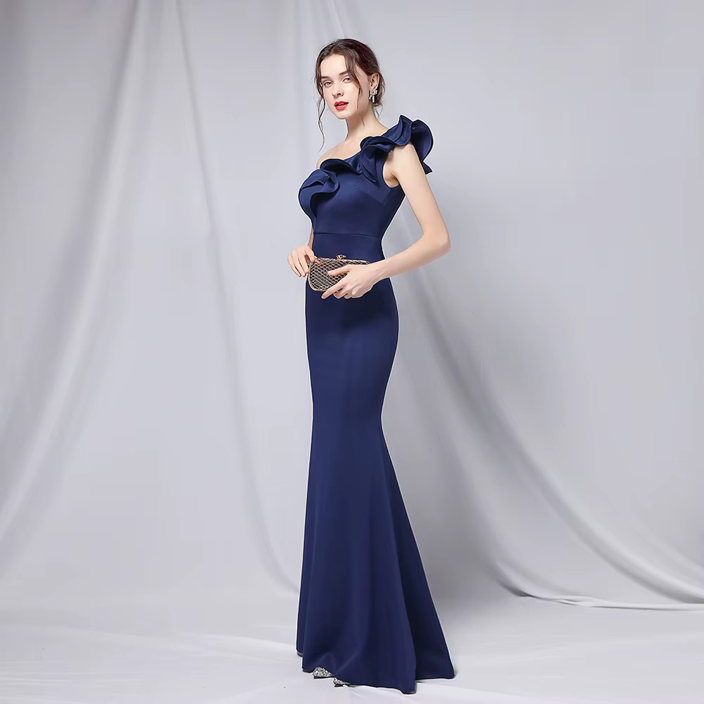 Elegant Korean Mermaid Dress for Evening Prom and Party Glam - Image 19