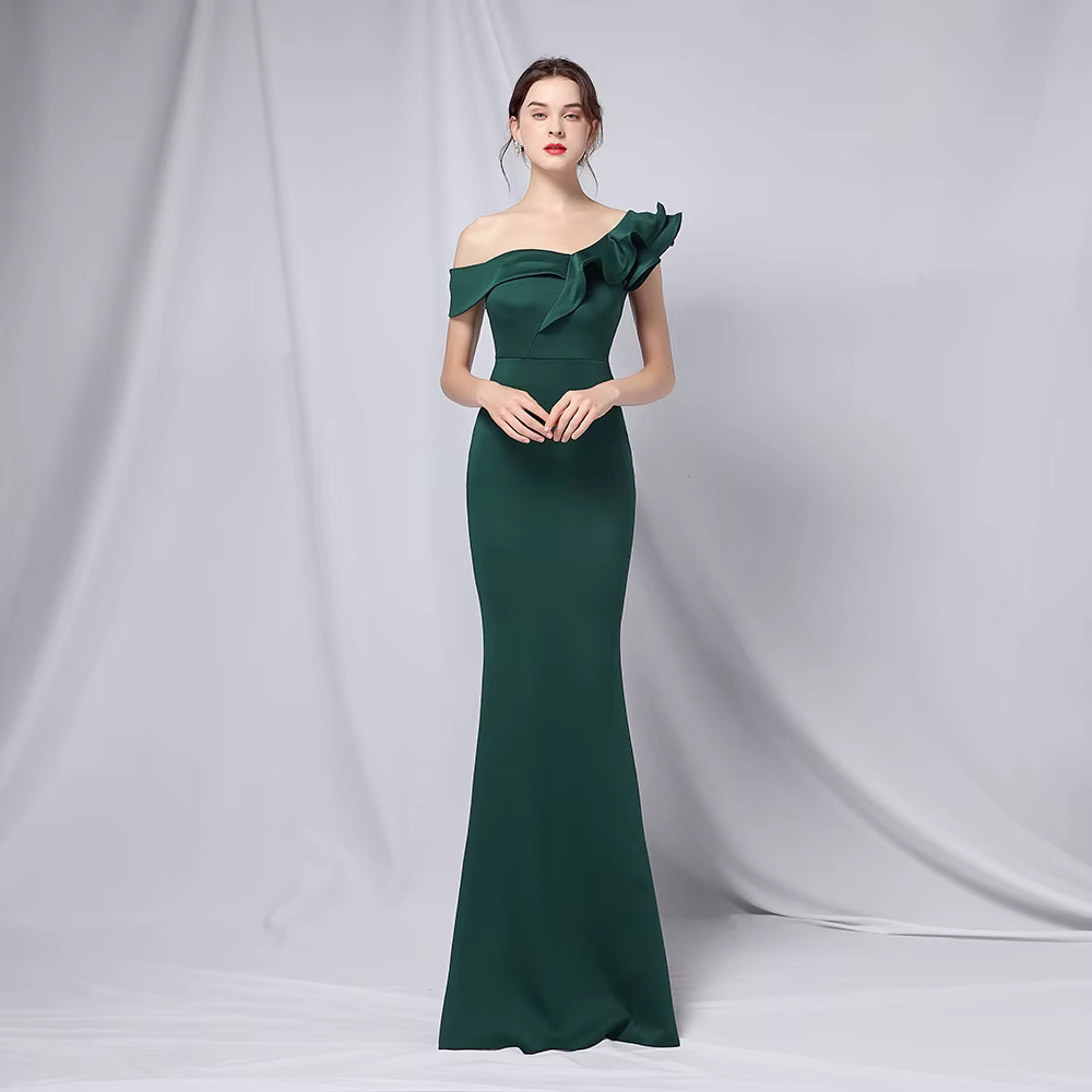 Elegant Korean Mermaid Dress for Evening Prom and Party Glam - Image 13