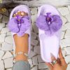 Phalaenopsis Flower Versatile Comfort Soft Flat Thick Sole Slippers - Image 3