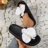 Phalaenopsis Flower Versatile Comfort Soft Flat Thick Sole Slippers - Image 6