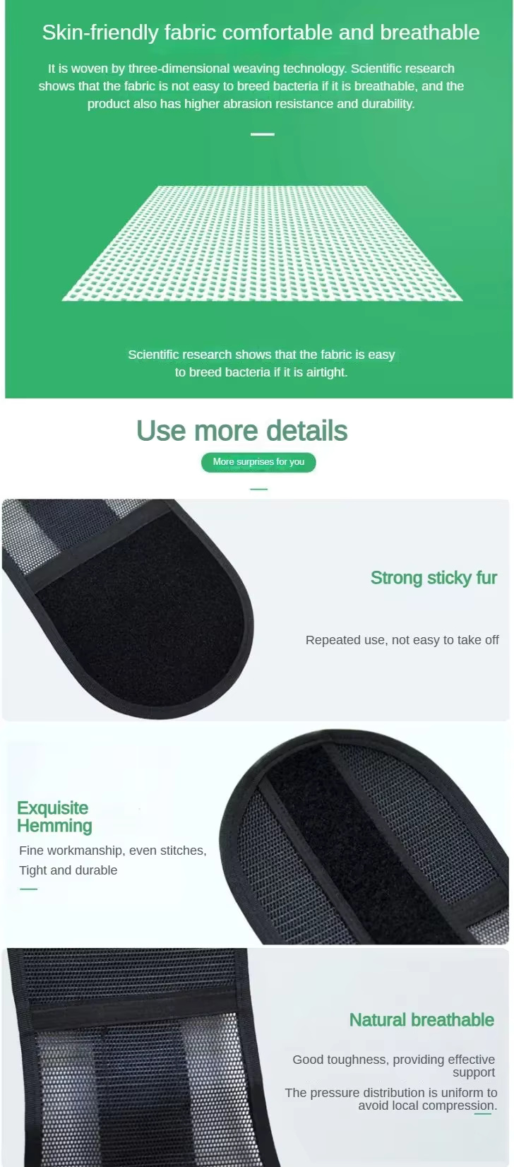 Adjustable Waist Trimmer Single pull Belt with Back and Posture Support - Image 8