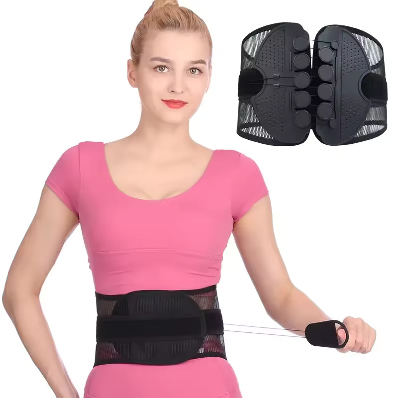 Adjustable Waist Trimmer Single pull Belt with Back and Posture Support - Image 7