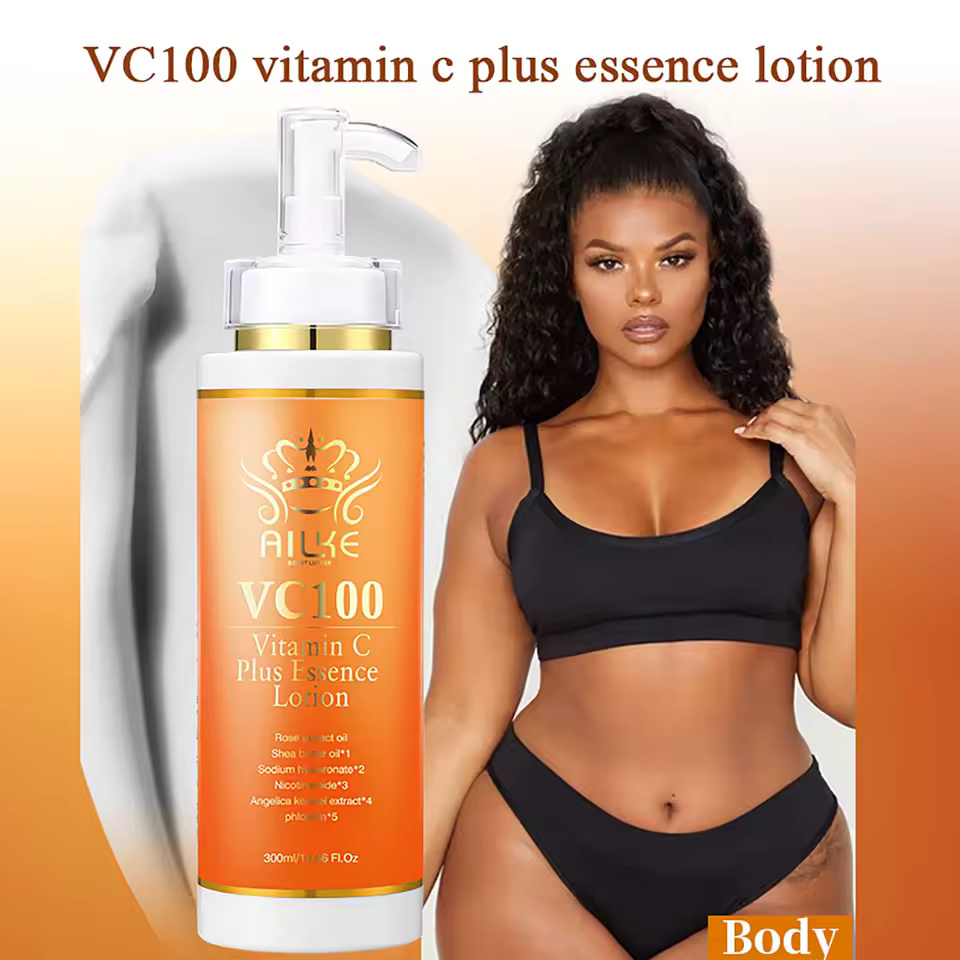 Skin Brightening Vitamin C Whitening Moisturizing Anti Aging Lotion and Serum Kit - Image 4