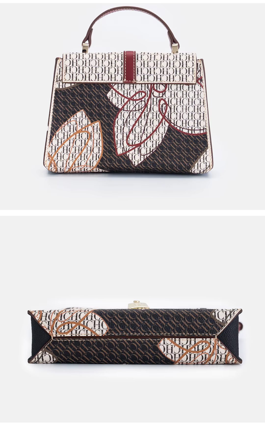 Exquisite Casual High-quality Fashionable Crossbody Bag With Lock Design - Image 11